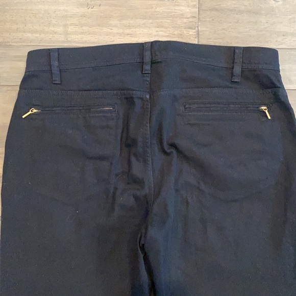 Talbots Black Crop Jeans Womens Size 12 - Picture 9 of 13